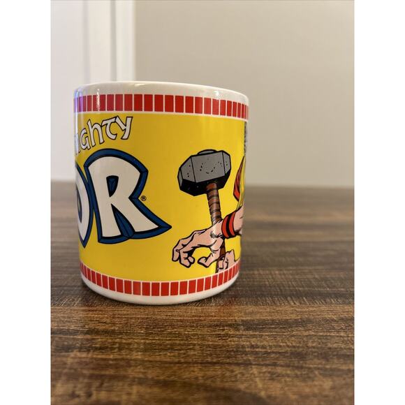 MIGHTY THOR Marvel‎ Hero Mug Vintage 1989 - Picture 4 of 10
